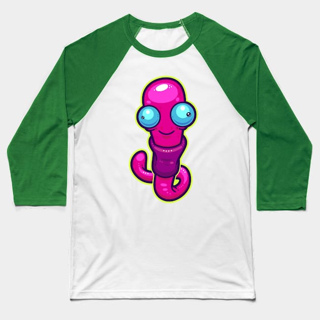 Turtleneck Baseball T-Shirt by ArtisticDyslexia